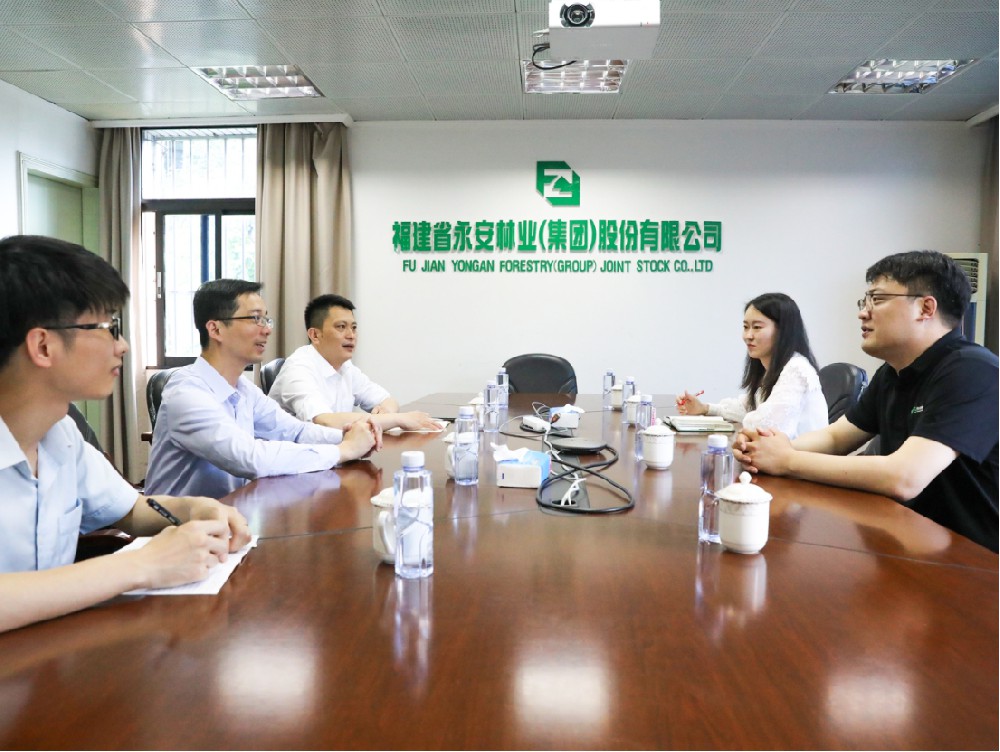 中国建设银行三明分行行长蔡海防一行到访9159金莎游艺场林业