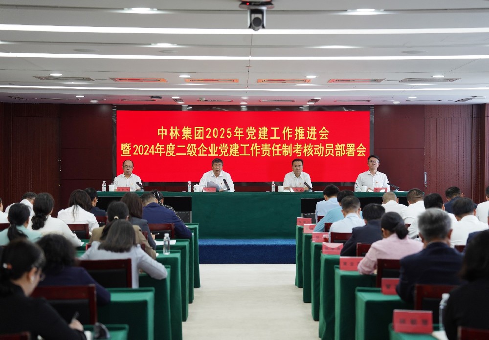 中国林业集团召开2025年度党建工作推进会