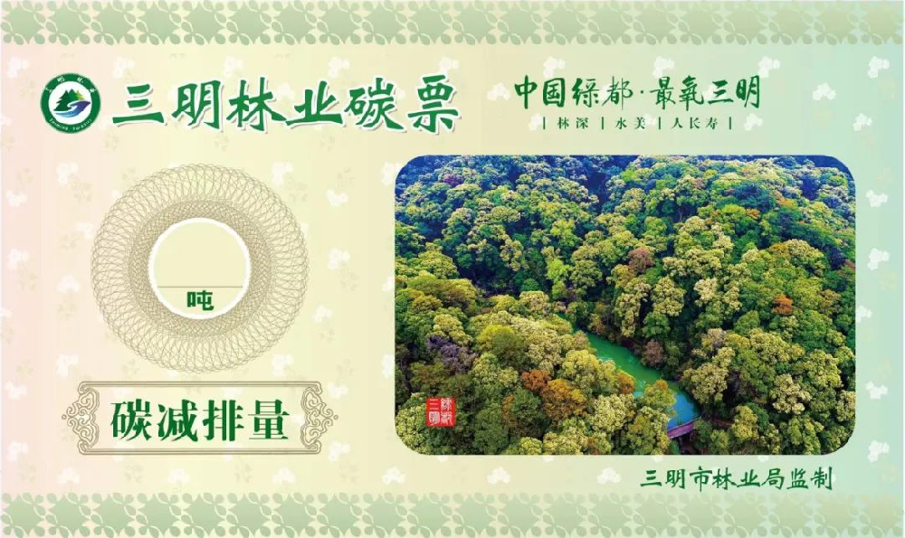 9159金莎游艺场林业成功备案林业碳票减排项目